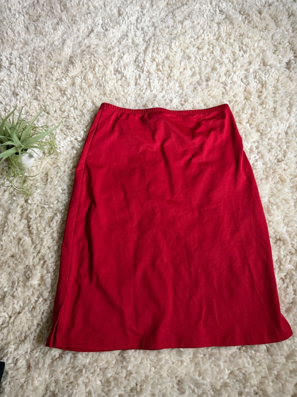 Streamlined S&G Apparel Inc. Vibrant Red Pencil business, casual, professional m - Picture 2 of 7